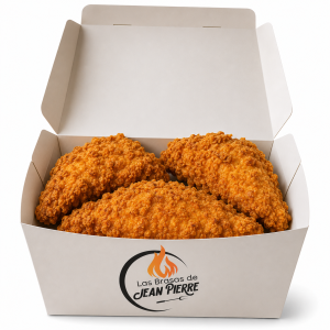 Cuatro Presas de Pollo Crispy (Filete Pechugada)