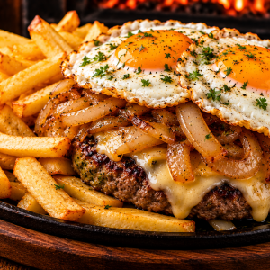 Hamburguesa a lo pobre